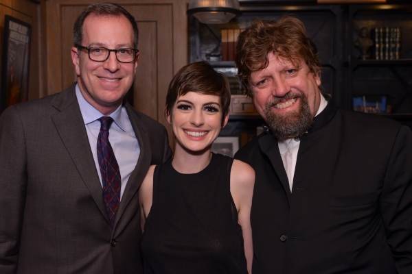 Perfectly Marvelous Director Ted Sperling, Anne Hathaway, and Artistic Director Oskar Photo
