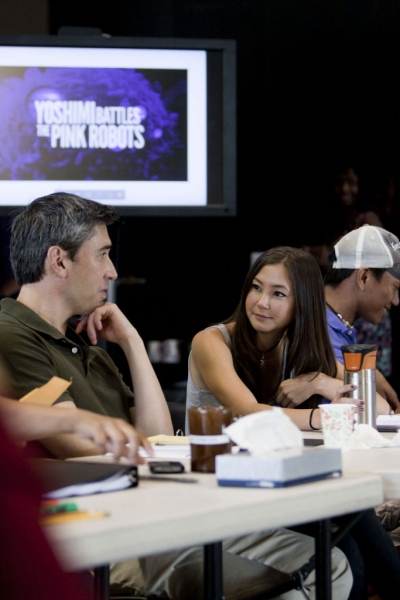 Photo Flash: First Look at Kimiko Glenn and More in Rehearsals for La Jolla's YOSHIMI BATTLES THE PINK ROBOTS Image