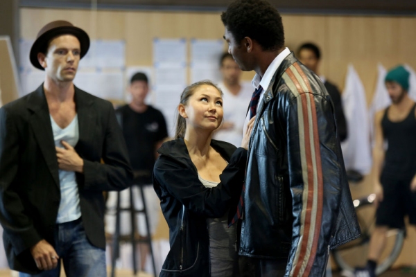 Paul Nolan, Kimiko Glenn and Nik Walker  Photo