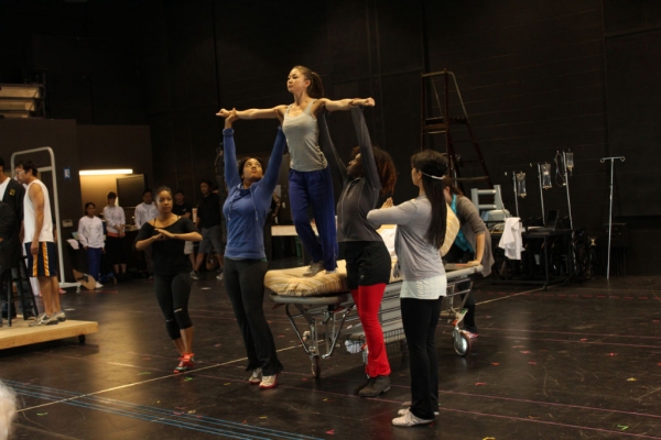 Photo Flash: First Look at Kimiko Glenn and More in Rehearsals for La Jolla's YOSHIMI BATTLES THE PINK ROBOTS 