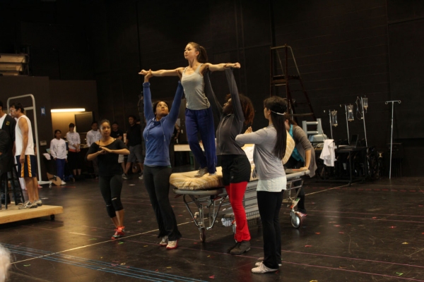 Photo Flash: First Look at Kimiko Glenn and More in Rehearsals for La Jolla's YOSHIMI BATTLES THE PINK ROBOTS Image
