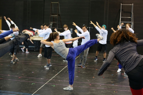 Photo Flash: First Look at Kimiko Glenn and More in Rehearsals for La Jolla's YOSHIMI BATTLES THE PINK ROBOTS Image