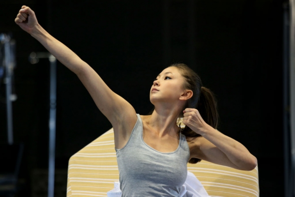 Photo Flash: First Look at Kimiko Glenn and More in Rehearsals for La Jolla's YOSHIMI BATTLES THE PINK ROBOTS Image
