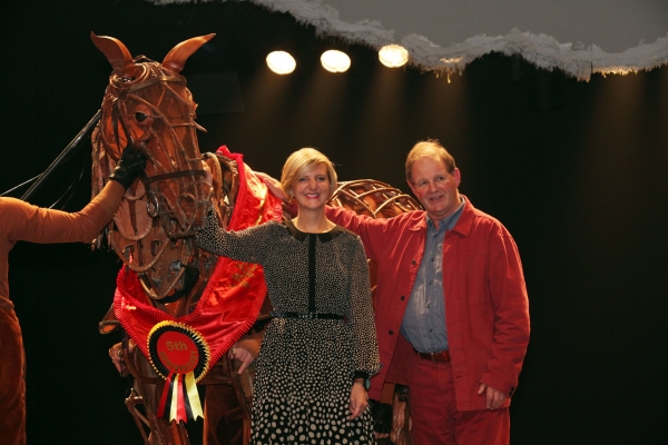 Marianne Elliot  and Michael Morpurgo Photo