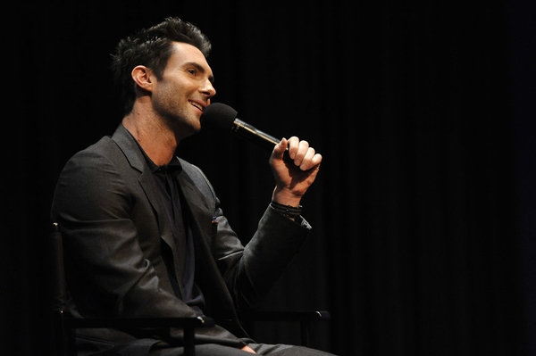 Photo Flash: Adam Levine Stops by NY Screening of THE VOICE 