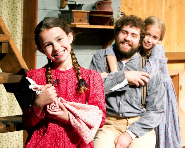 Photo Flash: First Look at DM Playhouse's LITTLE HOUSE CHRISTMAS AT PLUM CREEK Image