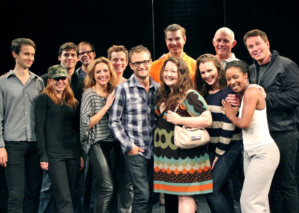 Photo Flash: Lindsay Shaw and Chad Allen Visit SILENCE! THE MUSICAL in LA Image