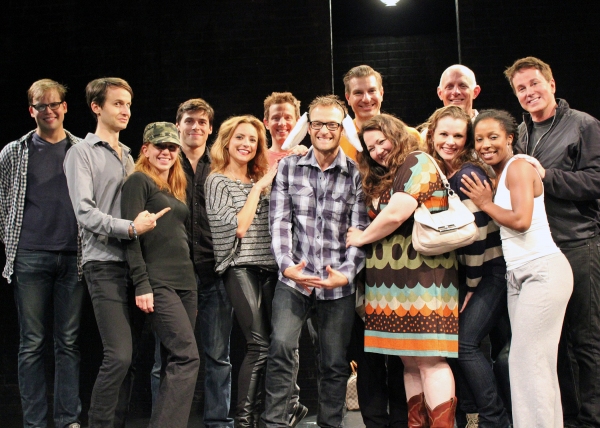 Chad Allen with the Cast of SILENCE! The Musical Photo