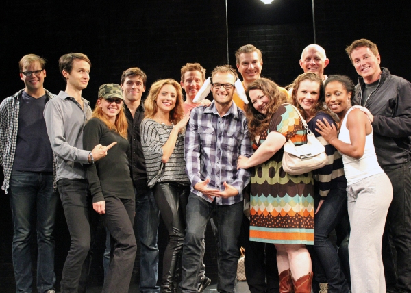 Photo Flash: Lindsay Shaw and Chad Allen Visit SILENCE! THE MUSICAL in LA Image
