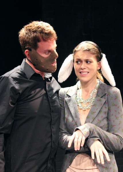 Photo Flash: Lindsay Shaw and Chad Allen Visit SILENCE! THE MUSICAL in LA Image