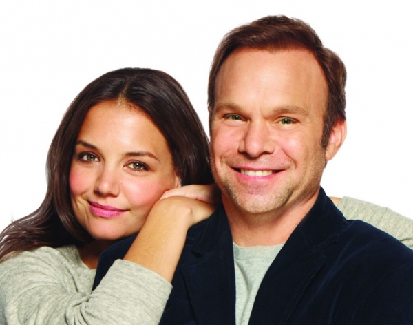 Photo Flash: Hot Shots - Norbert Leo Butz and Katie Holmes Laugh It Up for DEAD ACCOUNTS! Image
