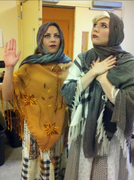 Photo Flash: Saturday Intermission Pics, Oct 27 - EVITA Reveals SIP Contest Winner, ONCE's Theatre Dog and More! Image