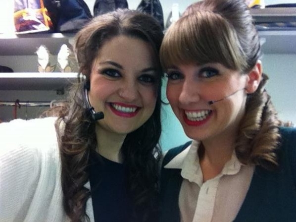 Photo Flash: Saturday Intermission Pics, Oct 27 - EVITA Reveals SIP Contest Winner, ONCE's Theatre Dog and More! Image