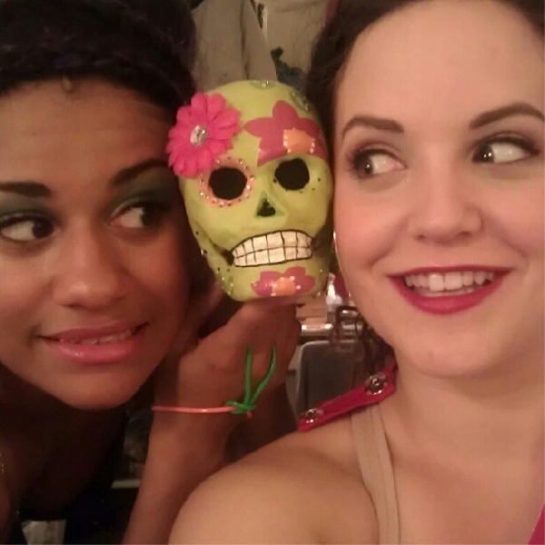 Photo Flash: Saturday Intermission Pics, Oct 27 - EVITA Reveals SIP Contest Winner, ONCE's Theatre Dog and More! Image