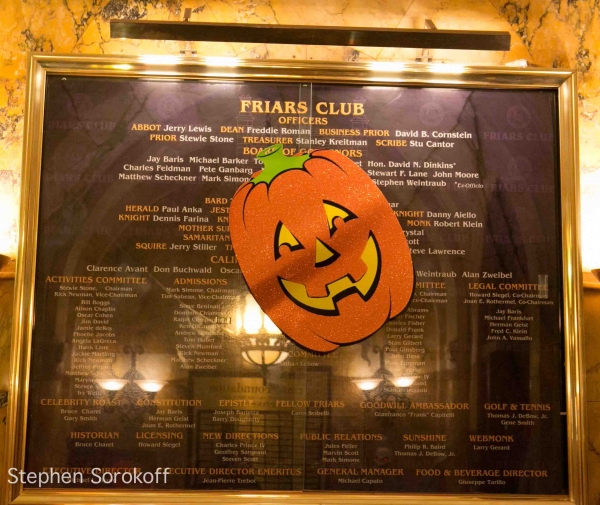 Photo Coverage: Halloween at The Friars Club Image