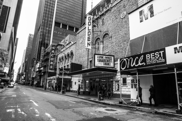 Photo Coverage: Hurricane Sandy's Aftermath- Times Square Left Desolate; Plus the Latest on Cancellations & More  Image