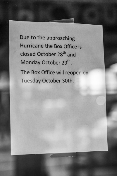 Photo Coverage: Hurricane Sandy's Aftermath- Times Square Left Desolate; Plus the Latest on Cancellations & More  Image