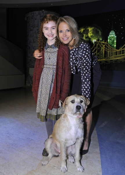 Photo Flash: Sneak Peek - Cast of Broadway's ANNIE on KATIE! Image