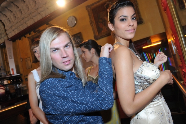 Photo Coverage:  Red Carpet and Backstage at Christophe Guillarme Spring 2013 Show 