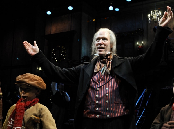 Liam Clancy and Timothy Crowe in A Christmas Carol (2009) Photo