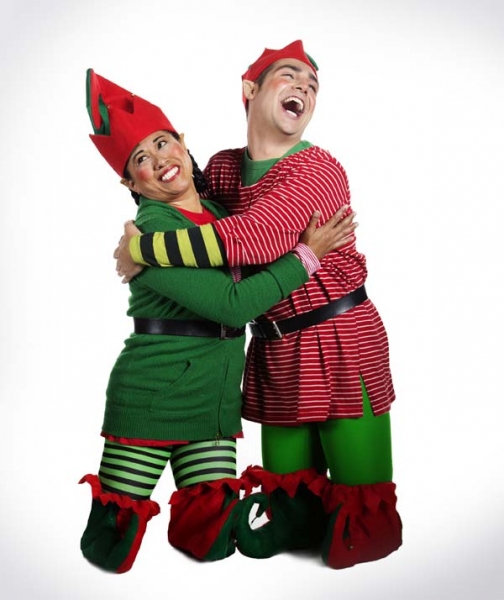 Christmastown Elves (Corrina Lapid-Munter and Gabe Corey) Photo