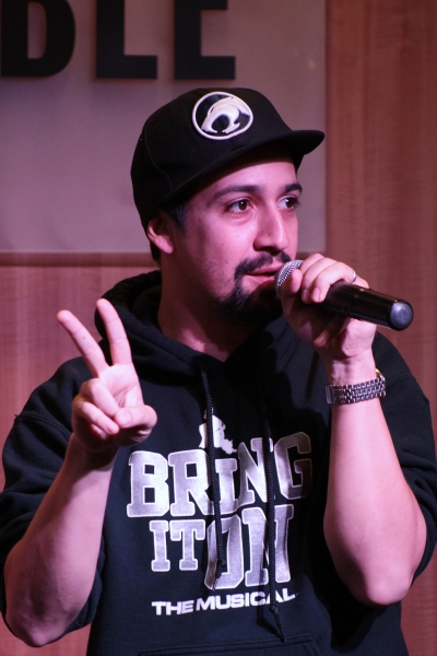 Photo Coverage: Lin-Manuel Miranda and BRING IT ON Cast Celebrates CD Release at Barnes & Noble! Image