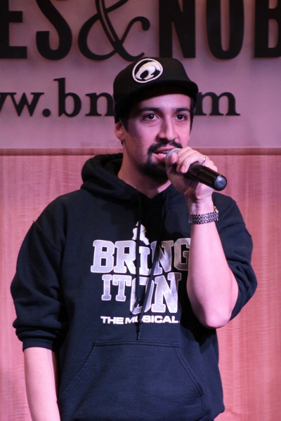 Photo Coverage: Lin-Manuel Miranda and BRING IT ON Cast Celebrates CD Release at Barnes & Noble! Image