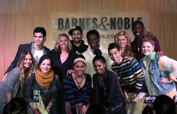 Photo Coverage: Lin-Manuel Miranda and BRING IT ON Cast Celebrates CD Release at Barnes & Noble! Image