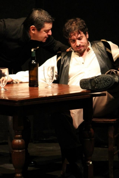 Robert Poley and Christopher Marlowe (Sam Martinez and Scott McWhirter) Photo