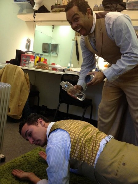 Photo Flash: Saturday Intermission Pics, Nov 3 - NEWSIES Channel CHICAGO, Broadway for Hurricane Relief & More! Image