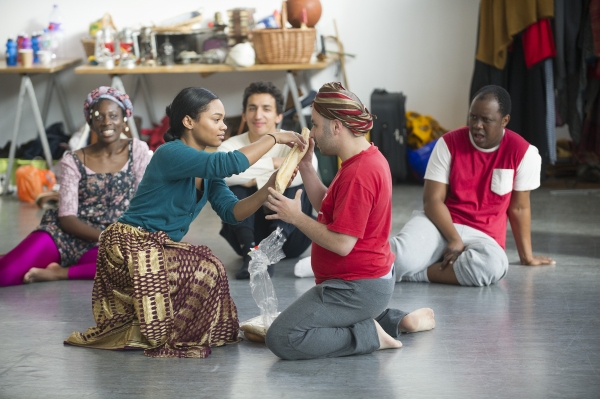 Photo Flash: In Rehearsal with Tricycle Theatre's ARABIAN NIGHTS Image