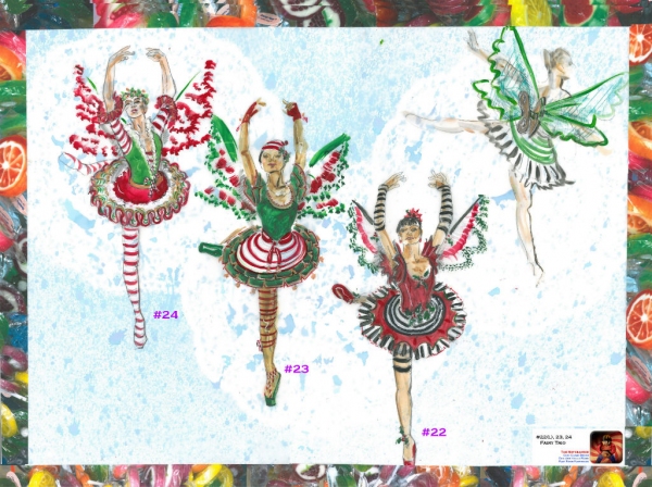 Photo Flash: Sneak Peek at Costume Sketches of Flat Rock's THE NUTCRACKER Image