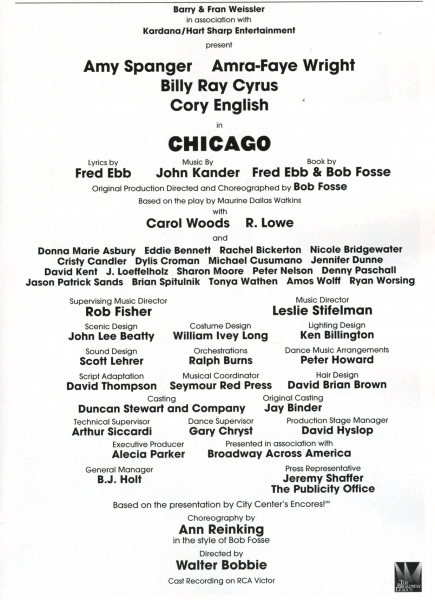 Photo Coverage: Billy Ray Cyrus Joins Cast of CHICAGO- Curtain Call! Image