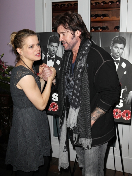 Amy Spanger & Billy Ray Cyrus Photo