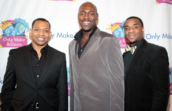 Derrick Baskin, John Eric Parker, Antoine Smith at 