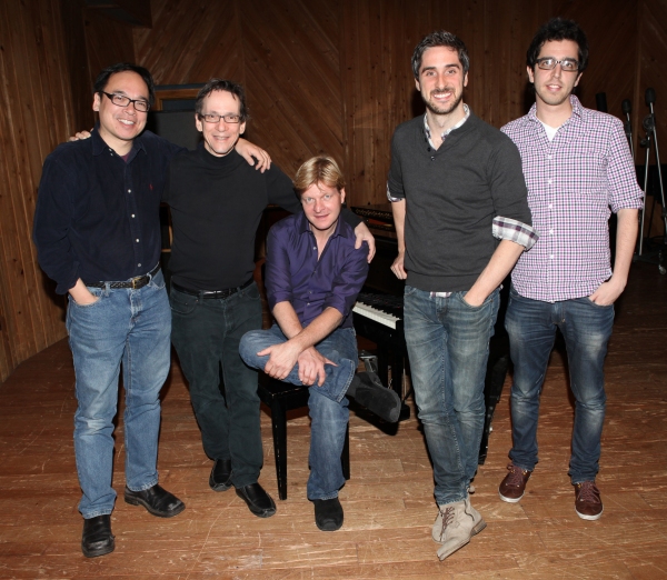 Photo Coverage: Inside CHAPLIN's Cast Recording Session! Image