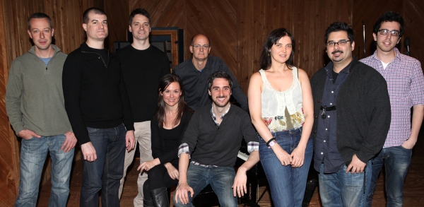 Photo Coverage: Inside CHAPLIN's Cast Recording Session! Image