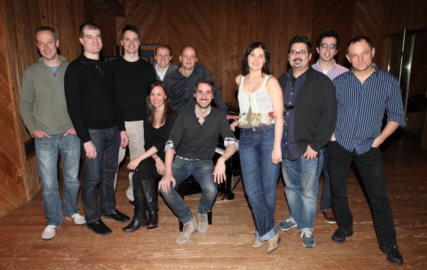 Photo Coverage: Inside CHAPLIN's Cast Recording Session! Image