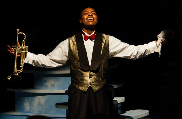 Photo Flash: First Look at Jeremy Giraud Abram as LOUIS ARMSTRONG: JAZZ AMBASSADOR at Theater 3 Image