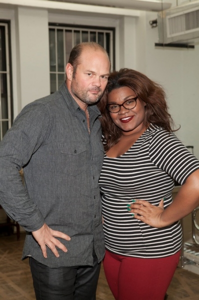 Photo Flash: Chris Bauer, Da'Vine Joy Randolph and More Rehearse for Atlantic Theater's WHAT RHYMES WITH AMERICA Image