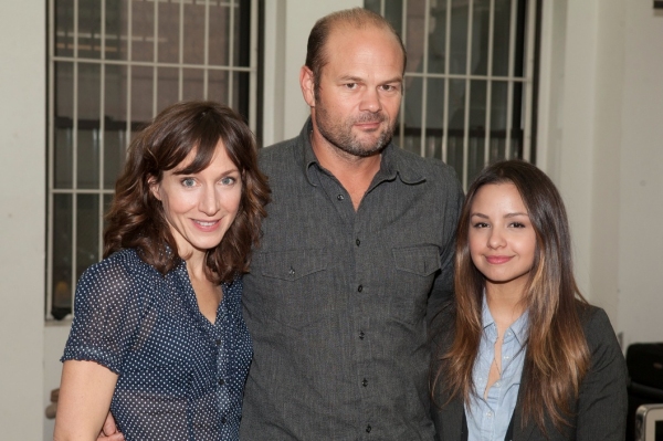 Photo Flash: Chris Bauer, Da'Vine Joy Randolph and More Rehearse for Atlantic Theater's WHAT RHYMES WITH AMERICA Image