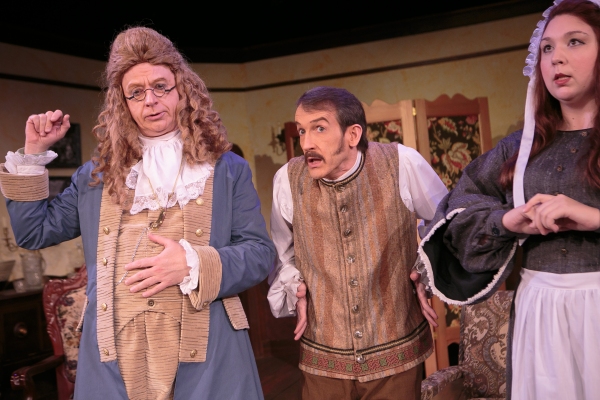 Photo Flash: First Look at Deep Dish Theater's SHE STOOPS TO CONQUER 