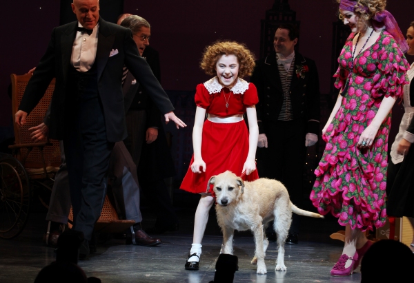 Photo Coverage: Inside Opening Night of ANNIE Opening- the Curtain Call!  Image