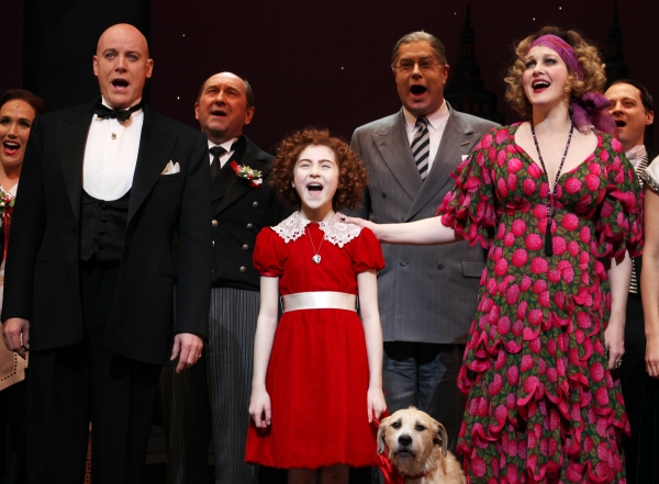 Photo Coverage: Inside Opening Night of ANNIE Opening- the Curtain Call!  Image