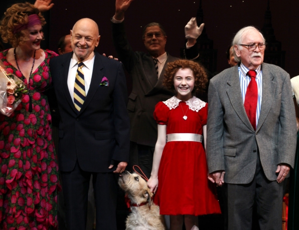 Photo Coverage: Inside Opening Night of ANNIE Opening- the Curtain Call!  Image
