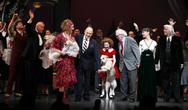 Photo Coverage: Inside Opening Night of ANNIE Opening- the Curtain Call!  Image