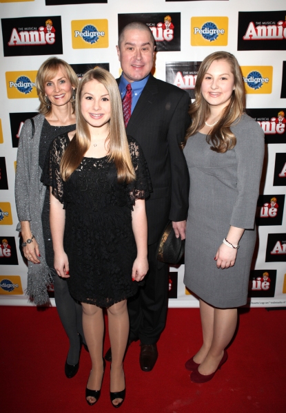 Merwin Foard with wife Rebecca Baxter & daughters at 