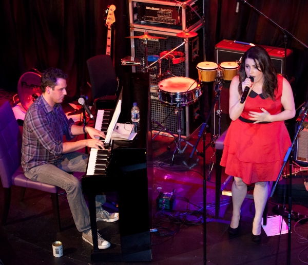 Photo Flash: Sierra Boggess and More Join Scott Alan's Impromptu Concert at Hippodrome Casino! 