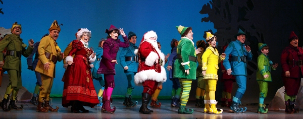 Photo Coverage: ELF's Opening Night Curtain Calls on Broadway - Jordan Gelber, Leslie Kritzer and More! Image