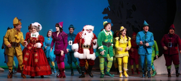 Photo Coverage: ELF's Opening Night Curtain Calls on Broadway - Jordan Gelber, Leslie Kritzer and More! Image